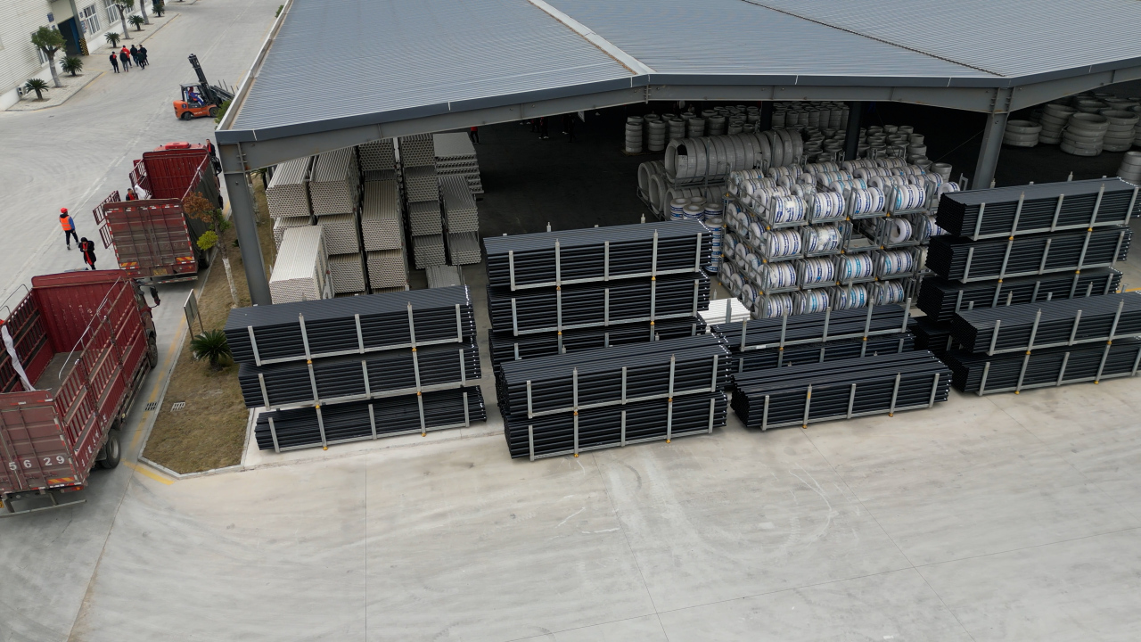 PVC 双壁波纹管小区雨水收集施工方案：坡度设计与排水优化